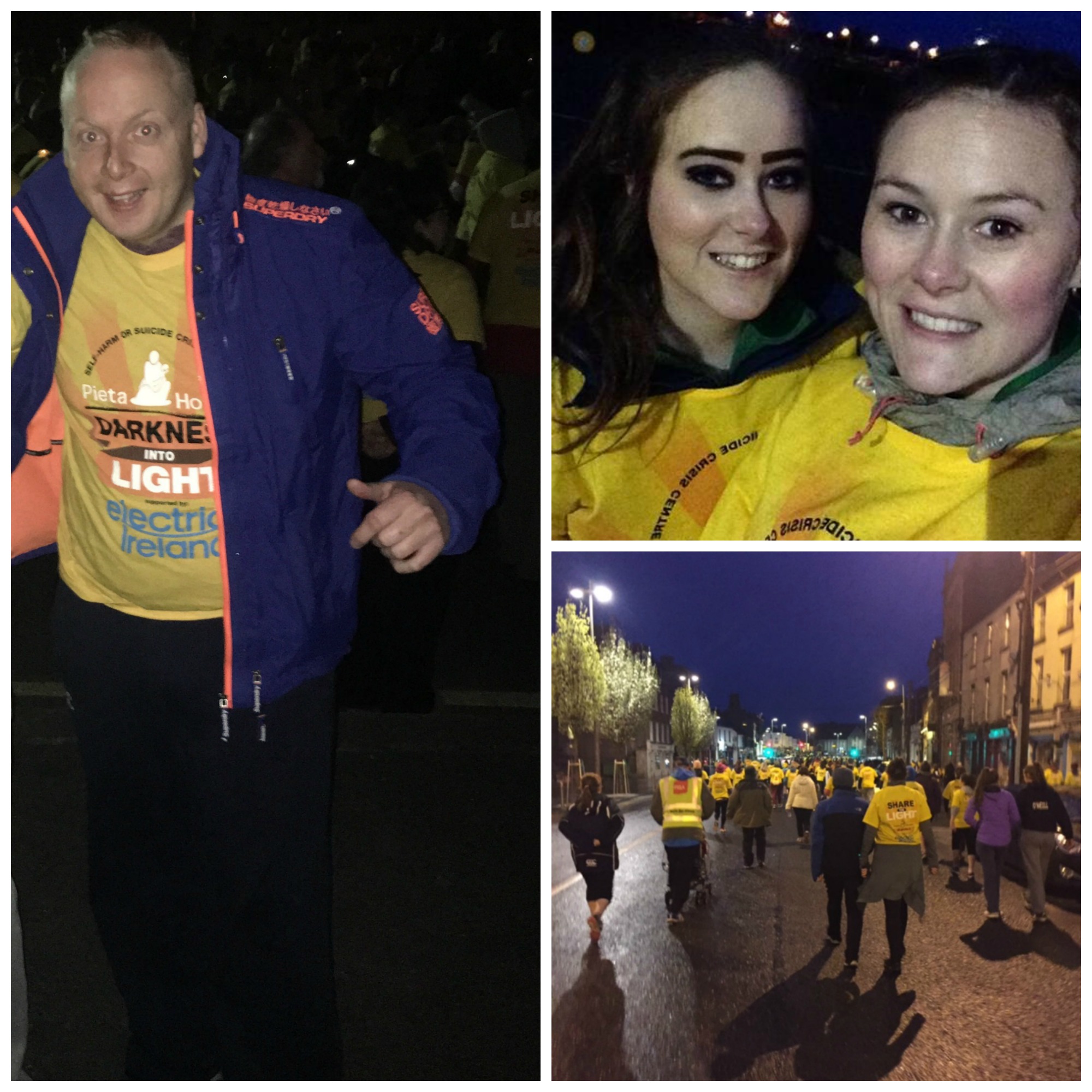 Darkness Into Light Collage