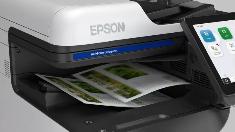 Epson Workforce Enterprise printer close-up