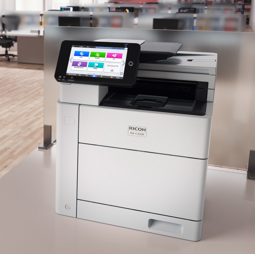 Ricoh IM C320F 32ppm A4 Colour MFP in Office